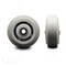 Service Caster SCC-5" Thermoplastic Rubber Flat Tread Wheel Only w/Ball Bearing-350 lbs Cpty SCC-TPRBF520 - alternate 3